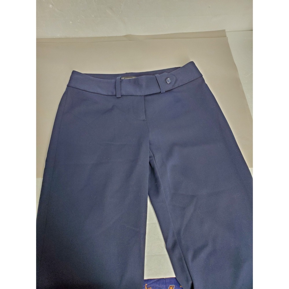 inc international concepts dress pants Size 2 Navy Lo Rise